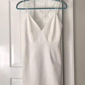 White Tobi bodycon dress